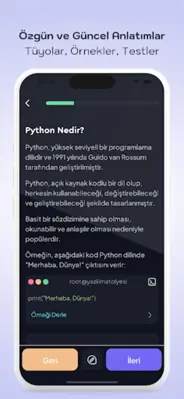 Yazılım Atölyesi Kodlama Öğren android App screenshot 3