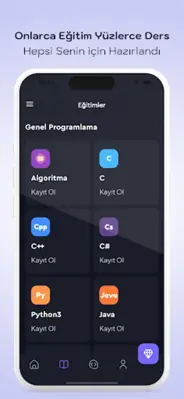 Yazılım Atölyesi Kodlama Öğren android App screenshot 6